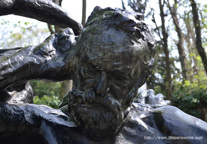 Jardin du Musée Rodin : Victor Hugo et les Muses