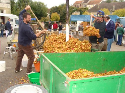 La fête de la pomme à Laignes