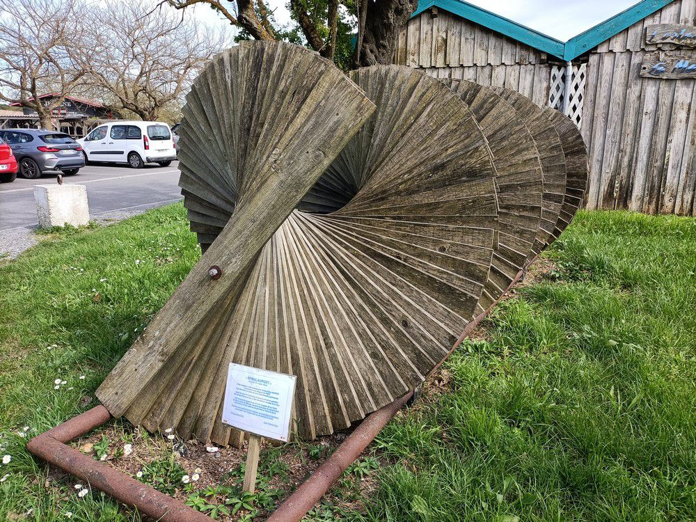 La Spiralauport, à La Teste...