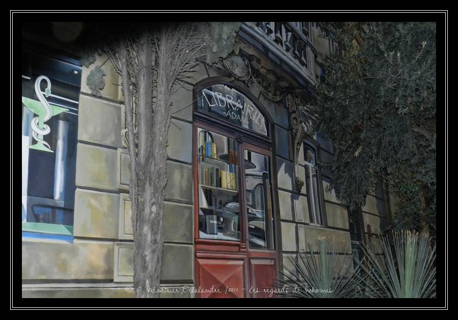 Montpellier by night - Trompe l'oeil dans le centre historique
