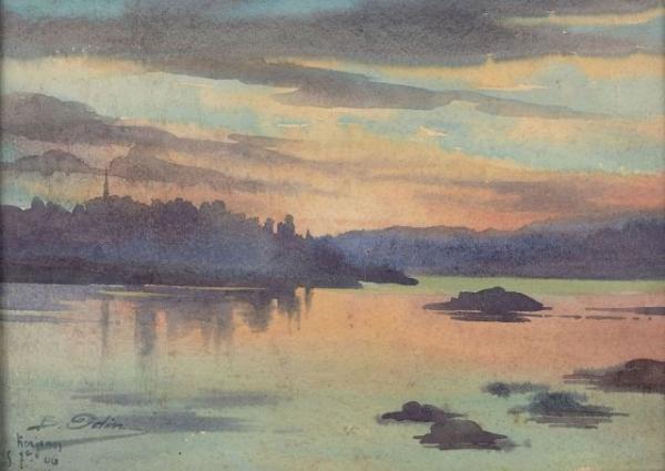 Aquarelles de : Blanche Odin