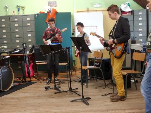 Audition 2013 de guitares électriques, à l'Ecole Municipale de Musique de Châtillon sur Seine