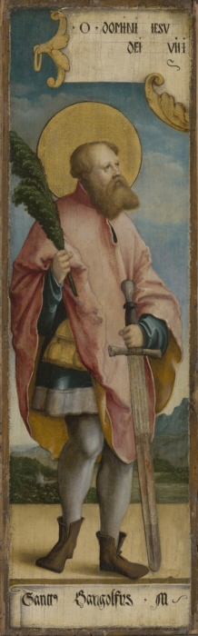 Saint Gangolf d'Avallon ou Gengoux. Martyr († 760)