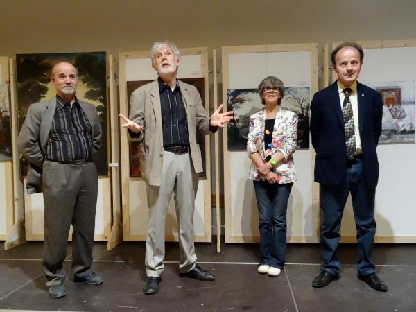 Vernissage du Salon 2015 des Peintres des Amis du Châtillonnais
