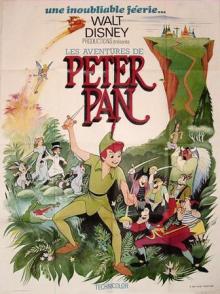 PETER PAN AFFICHE FRANCAISE 1977