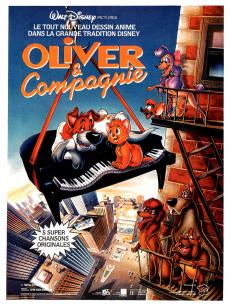 OLIVER ET COMPAGNIE  BOX OFFICE FRANCE 1989