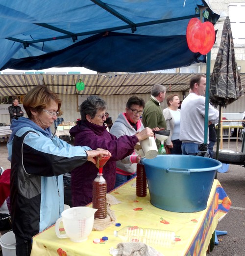 La fête de la pomme à Laignes a eu un très grand succès !