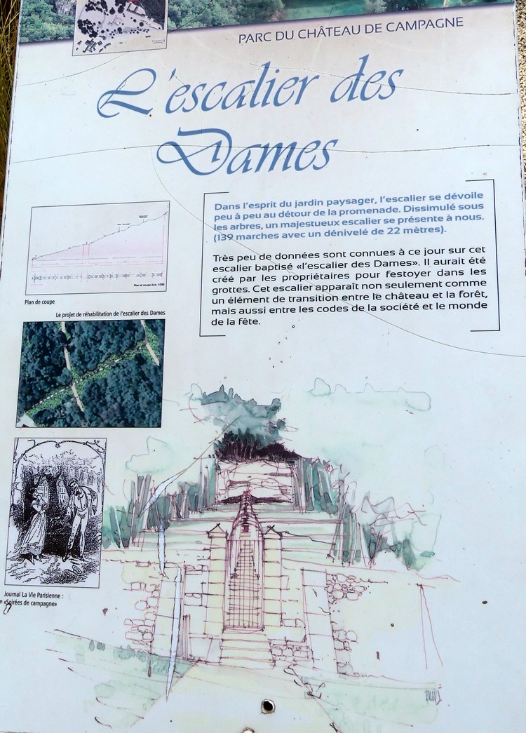 Présentation de l'escaler des Dames