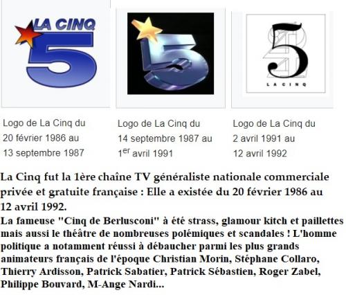 Nostalgiques de LA CINQ ?