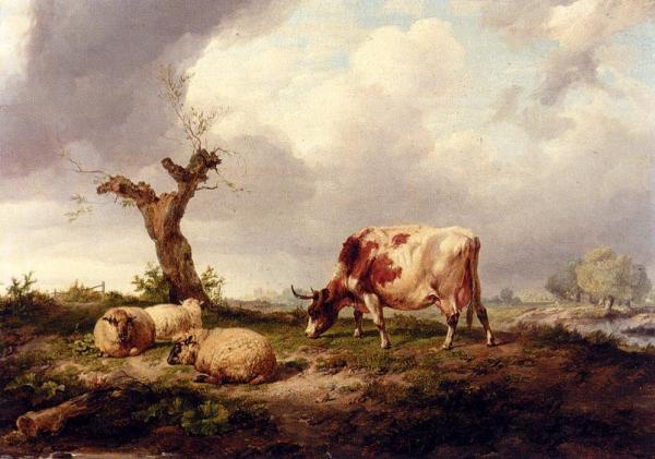 Peinture de :Thomas Sidney Cooper 