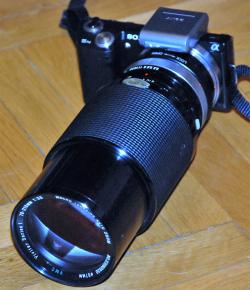 Sony Nex 5N et zoom Vivitar