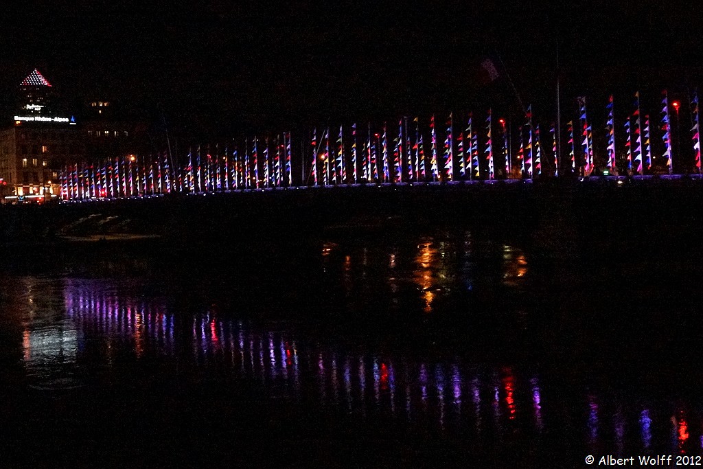 Lyon ou la symphonie des couleurs : Pont Lafayette