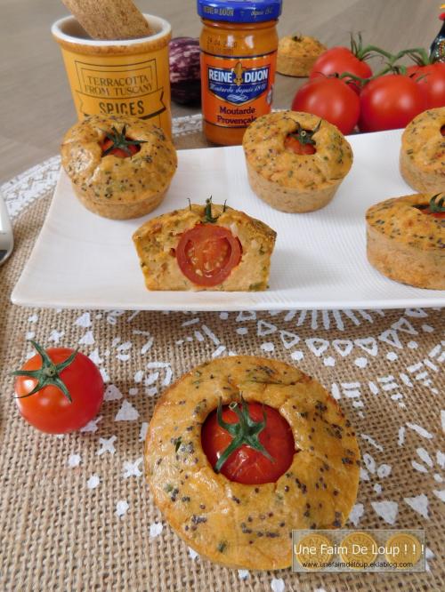 Minis flans à la provençale