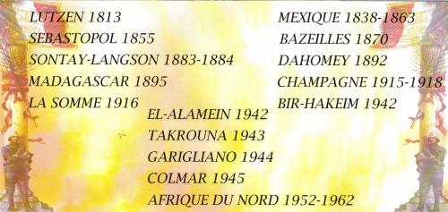 1er RAMA - Cérémonie de commémoration du 72e Anniversaire des Combats de Bir Hakeim le 10 Mai 2014  