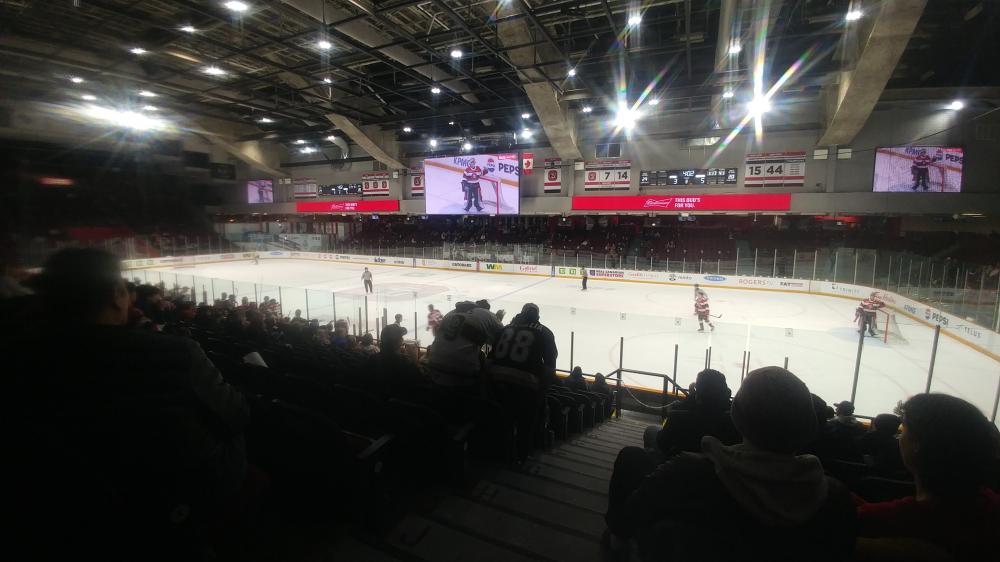 Kingston Frontenacs versus Ottawa 67's at TD Place on February 14th 2024