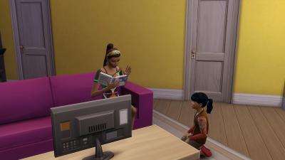 Semaine 2 - Quartier San Myshuno - Foyer Pizzazz