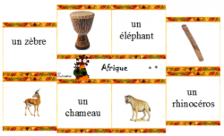 vocabulaire - Afrique
