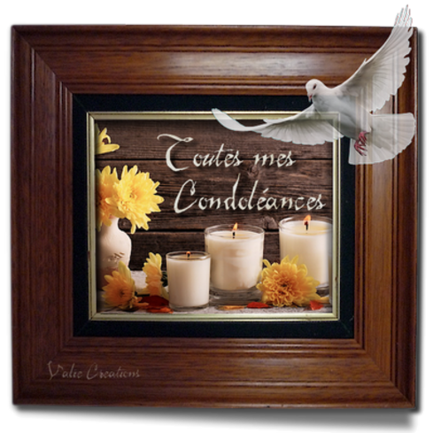 CONDOLEANCES