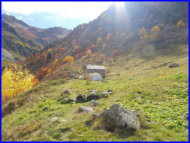 Hautes Alpes-Valgaudemard, les cabanes de Prentiq