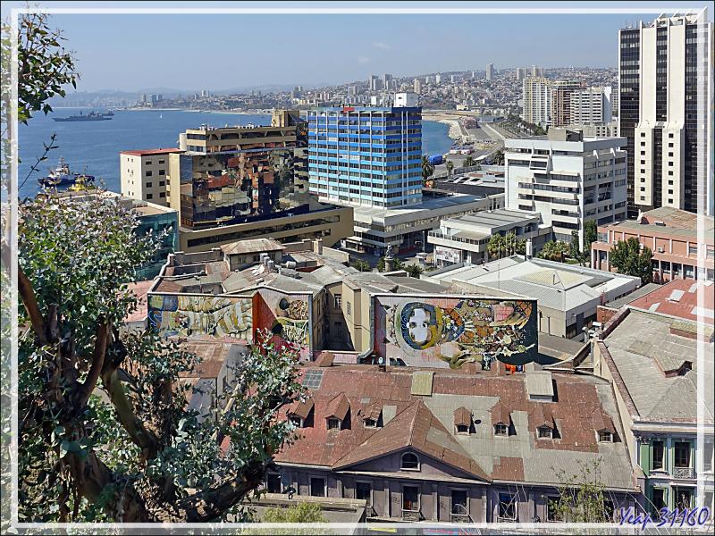 20/03/2022 : suite de la balade dans les ruelles de la colline Cerro Conception - Valparaiso - Chili