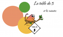 table de 5 interactive