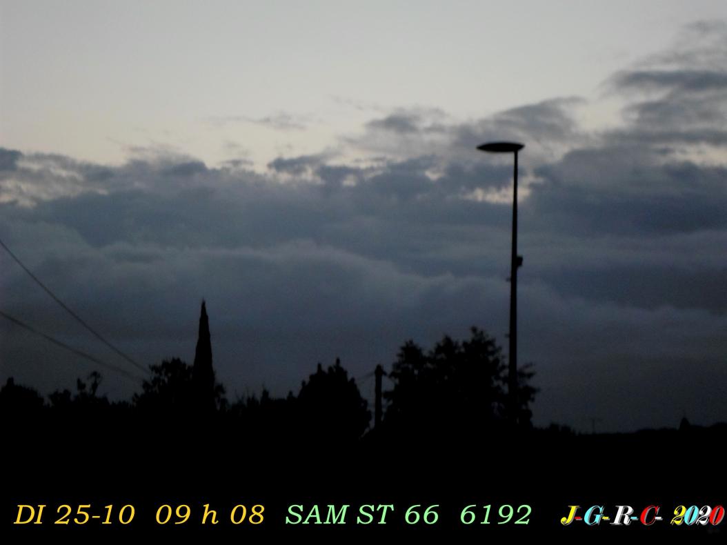 CIEL DE JOUR OU DE NUIT Semaine  44  D  01-11-2020