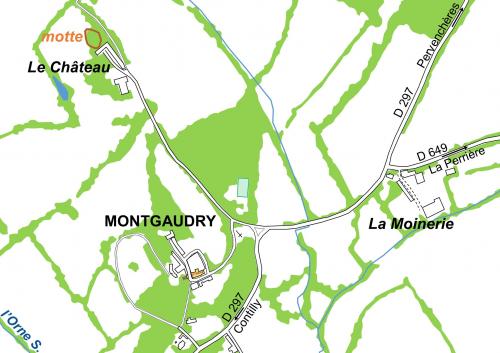 LES REMPARTS DE MONTGAUDRY (Orne)
