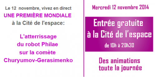 Philae Cité de l'espace