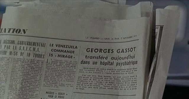 LE TUEUR - BOX OFFICE JEAN GABIN 1972