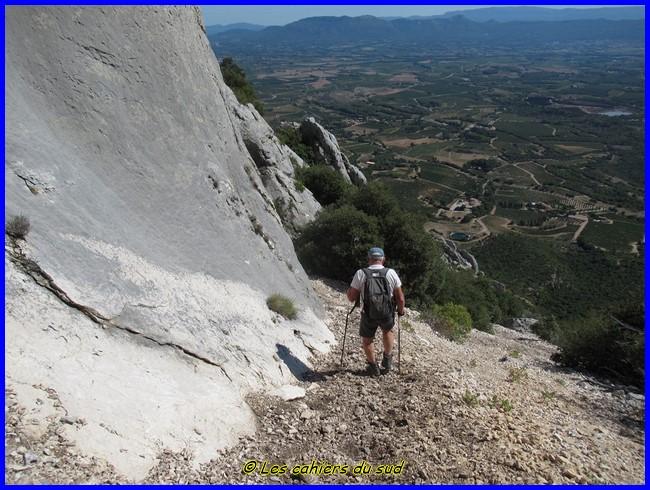 sainte Victoire, le col Saint Ser, le vallon de Bramefan
