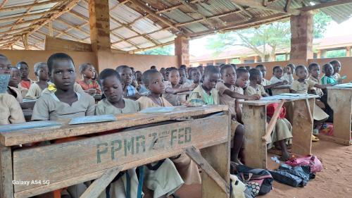 démarrage du chantier 2024 djakblé gbama