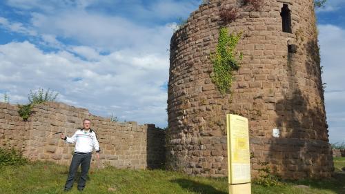 La crypte du château du Frankenbourg, à quelques pas de la Tour. (Albert Fagioli)