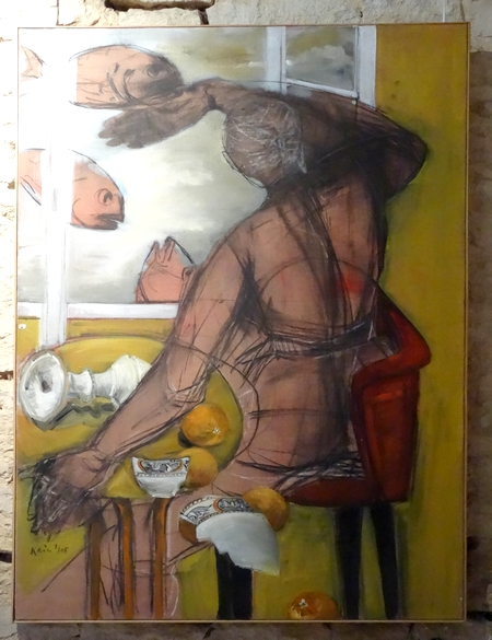 "Bonjour monsieur Courbet" la nouvelle exposition de Karin Neumann à Laignes