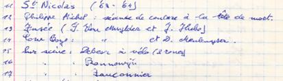 Anciens CSA - Commentaires dia
