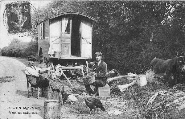 Souvenirs de Pierre Roy : les gens du voyage passant à Aisey sur Seine au XIXème siècle