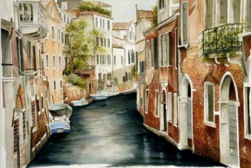 Peinture de : Marie-Claire Houmeau