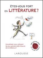 Etes-vous fort en littérature ?