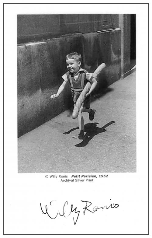 "La vie en passant" : 1ère rétrospective allemande de Willy Ronis à Aix-la-Chapelle.