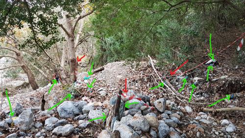 Les gorges d'APOSELEMI