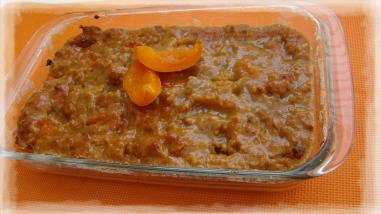 PUDDING À L'ABRICOT