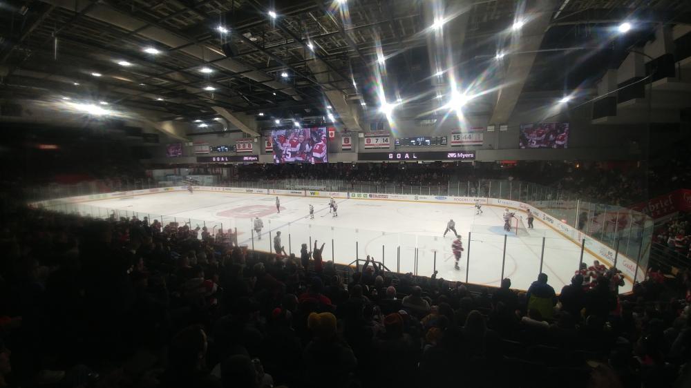Oshawa Generals versus Ottawa 67's at TD Place on February 23rd 2024