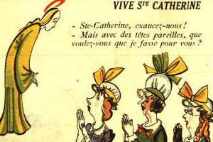 Vendredi senryû, haïku, sainte Catherine...