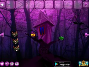 Jouer à Halloween gothic forest escape