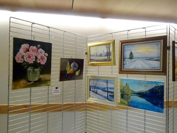 Le salon des peintres 2015 des Amis du Châtillonnais a eu un très grand succès !