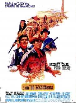 L'OR DE MACKENNA BOX OFFICE FRANCE 1969 
