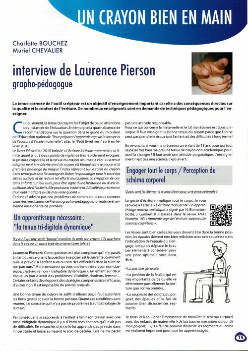 L'écriture manuscrite