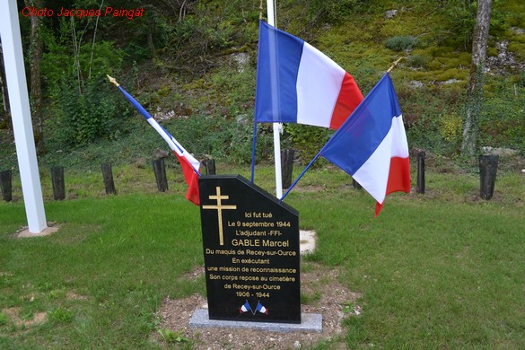 Une très belle cérémonie s'est tenue le vendredi 6 septembre 2024, sur le lieu  de la bataille du pont de Maisey 