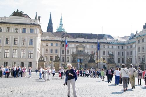 Jacqueline à Vienne Budapest et Pragues