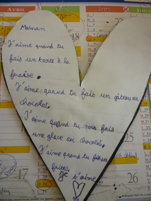 Idées pour la fête des parents.