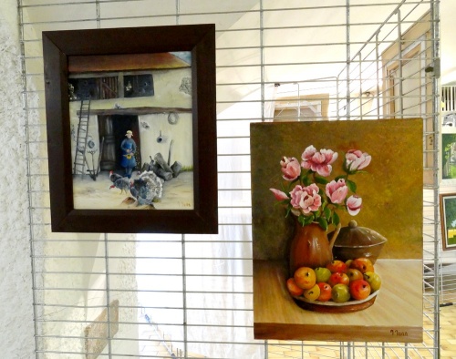 Souvenirs du troisième Salon des Peintres des Amis du Châtillonnais, mai 2012...